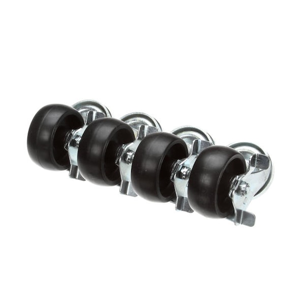 Kit 4 Inch Stem Casters Set Of 4